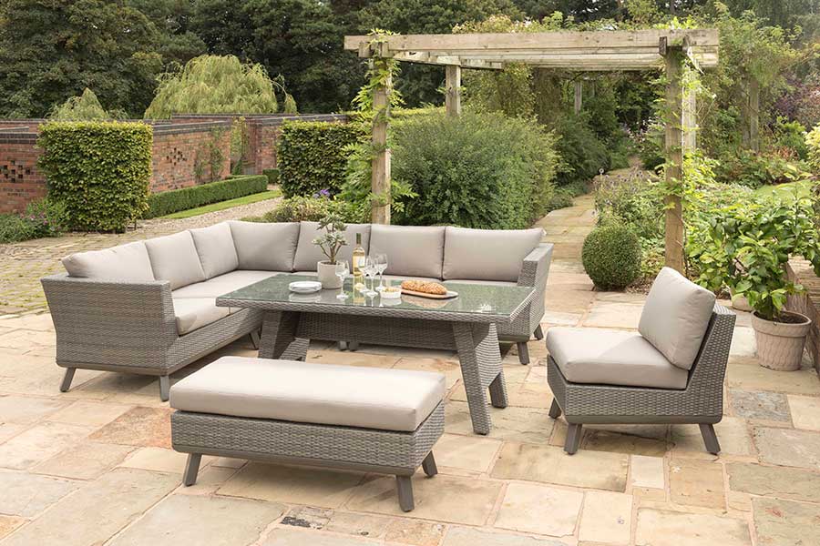 Kettler Caleta corner garden lounge furniture set